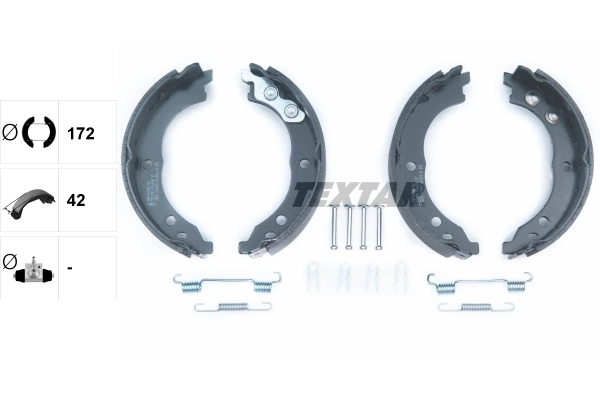 Brake Shoe Set, parking brake 91064800