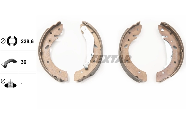 Brake Shoe Set 91053400