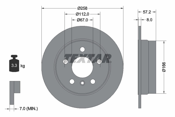 Brake Disc PRO 92132103