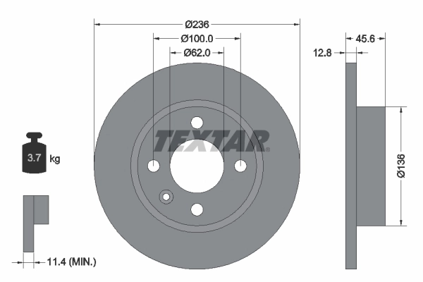 Brake Disc 92090200