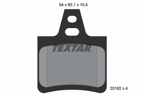 Brake Pad Set, disc brake 2016203