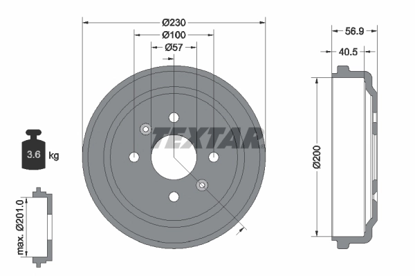 Brake Drum 94032100