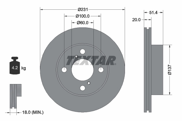 Brake Disc 92204100