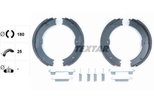 Brake Shoe Set, parking brake 91066800