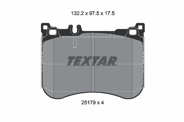 Brake Pad Set, disc brake Q+ 2517903