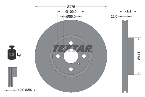 Brake Disc 92156200