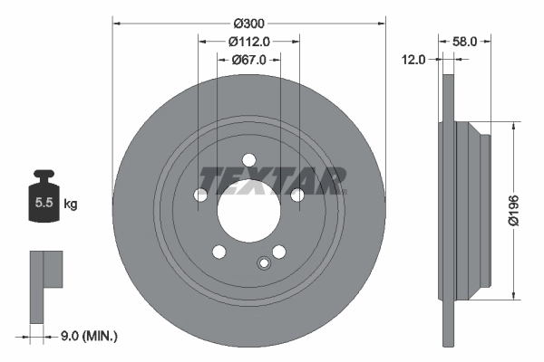 Brake Disc PRO 92272703