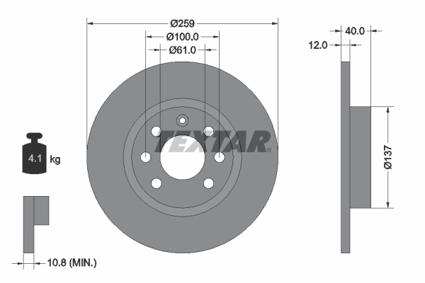 Brake Disc 92050600