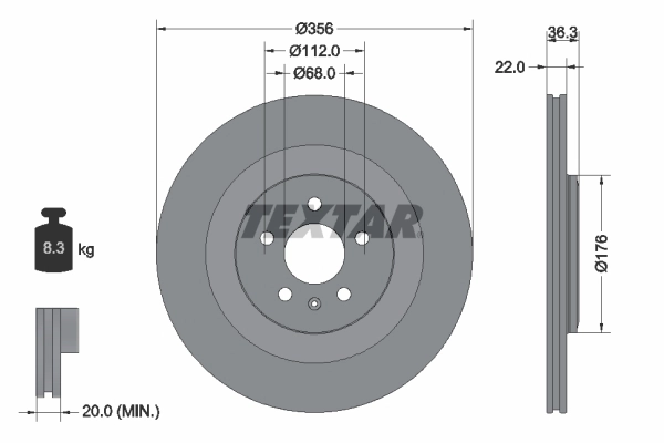 Brake Disc PRO 92241803