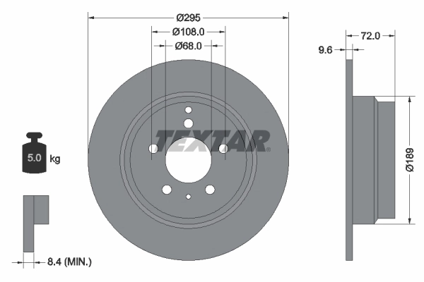 Brake Disc PRO 92066803
