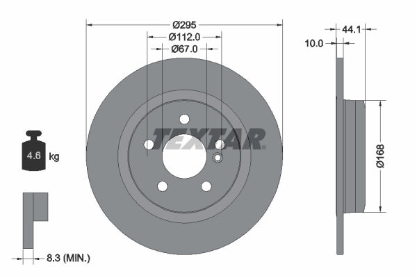 Brake Disc PRO 92254903