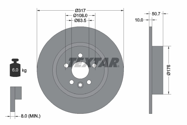Brake Disc PRO 92300403