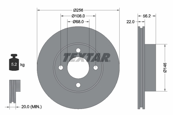 Brake Disc 92054200