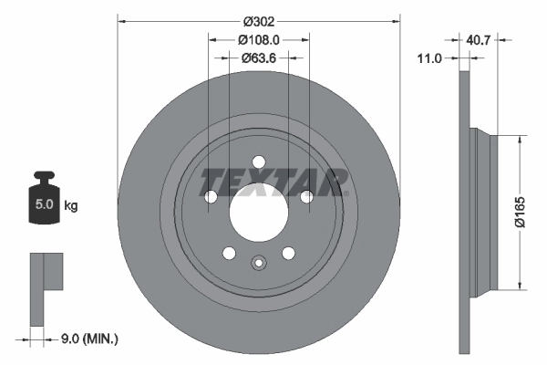 Brake Disc 92162900