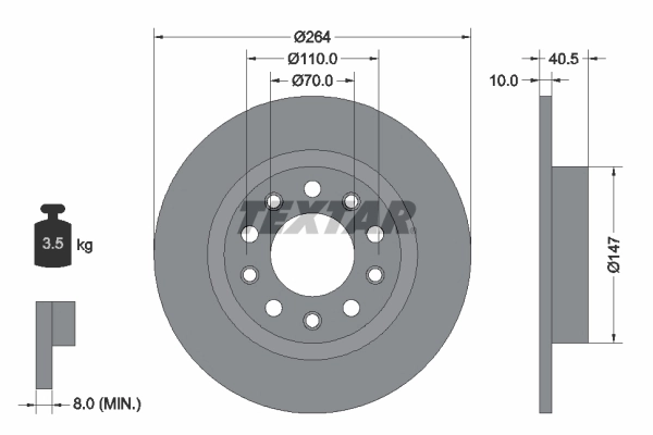 Brake Disc PRO 92230203