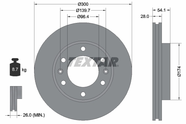Brake Disc 92164500