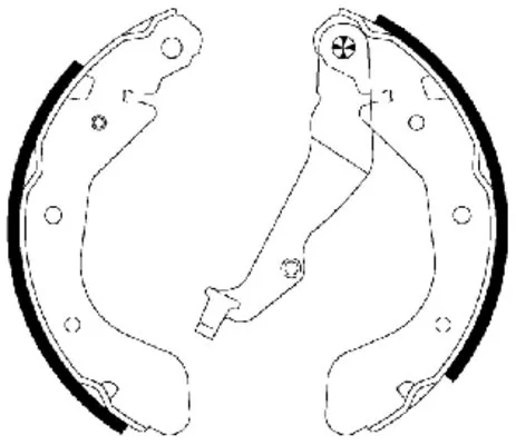 Brake Shoe Set 91062500