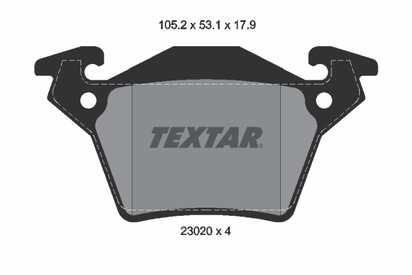 Brake Pad Set, disc brake Q+ 2302001