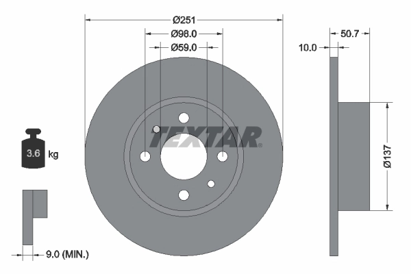 Brake Disc PRO 92034203