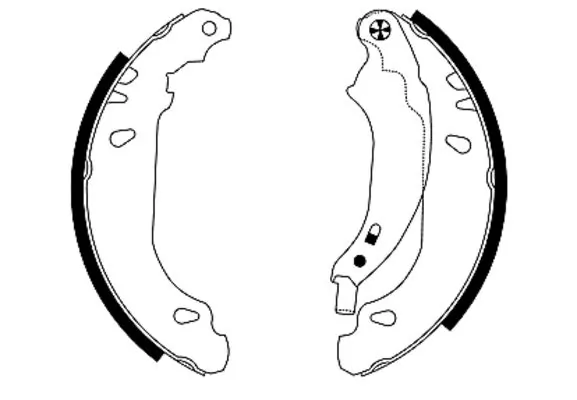 Brake Shoe Set 91053800
