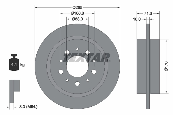 Brake Disc 92097800