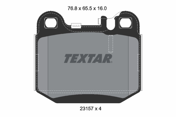 Brake Pad Set, disc brake Q+ 2315702