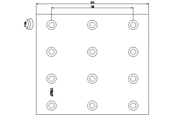 Brake Lining Kit, drum brake 1969906
