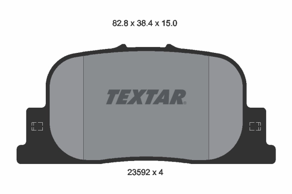 Brake Pad Set, disc brake 2359201