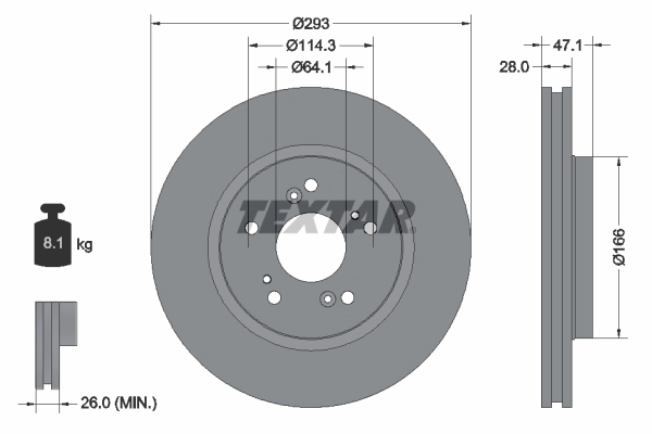 Brake Disc PRO 92184803