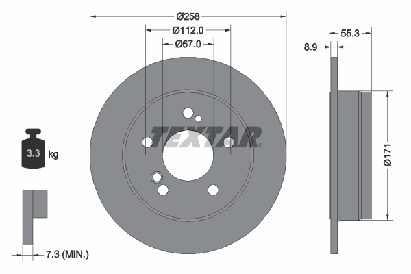 Brake Disc PRO 92032003