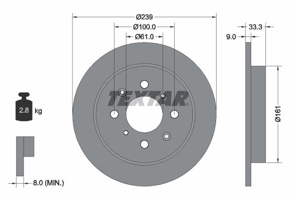 Brake Disc 92204000