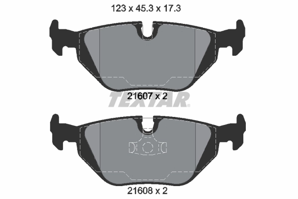 Brake Pad Set, disc brake Q+ 2160702
