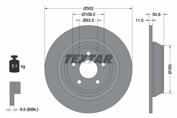 Brake Disc PRO 92268703