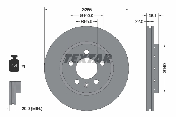 Brake Disc PRO 92098603