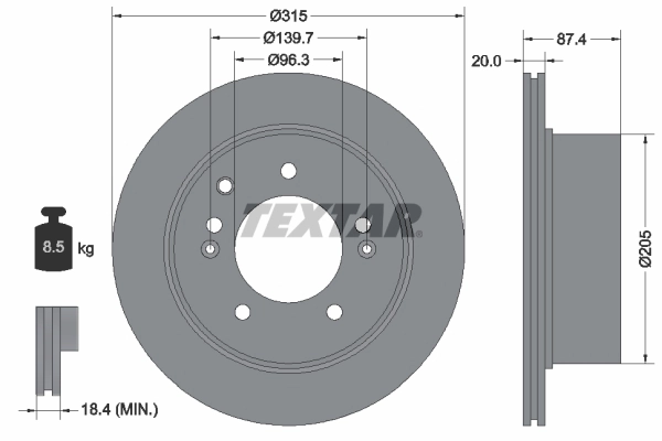 Brake Disc 92147400