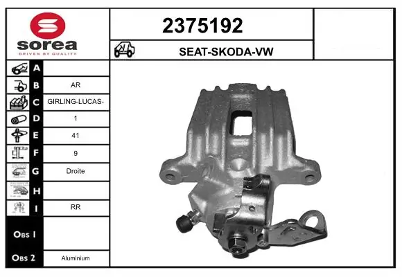 Brake Caliper 2375192