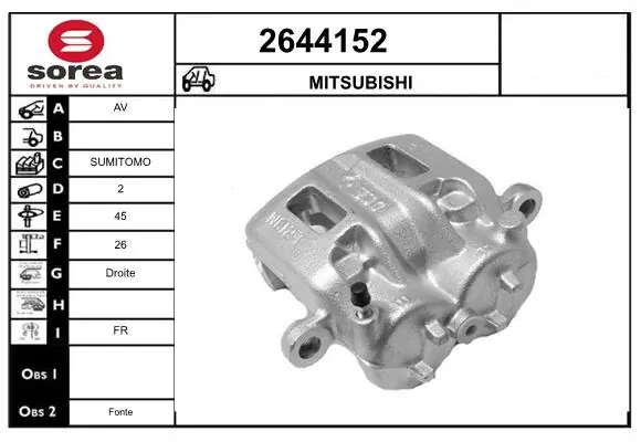 Brake Caliper 2644152