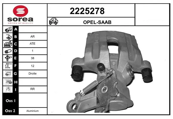 Brake Caliper 2225278