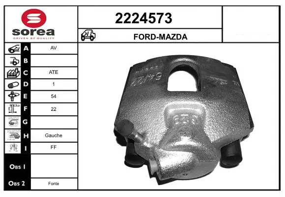 Brake Caliper 2224573