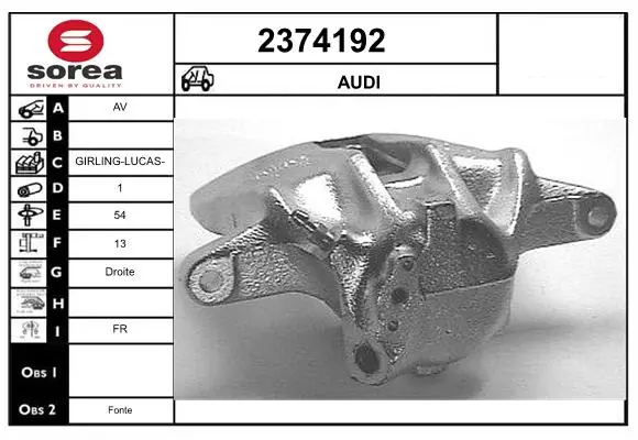 Brake Caliper 2374192