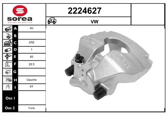 Brake Caliper 2224627