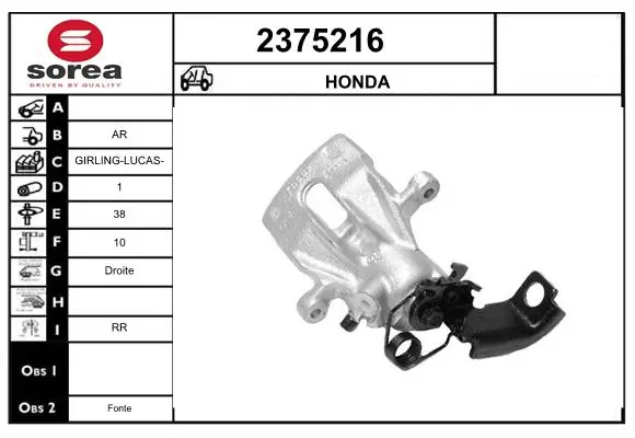 Brake Caliper 2375216