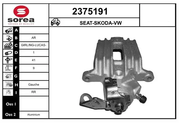 Brake Caliper 2375191