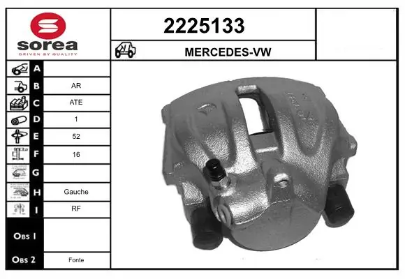 Brake Caliper 2225133
