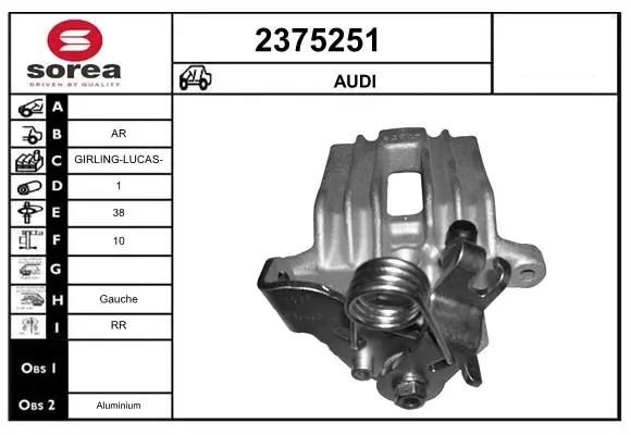 Brake Caliper 2375251