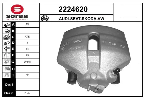 Brake Caliper 2224620