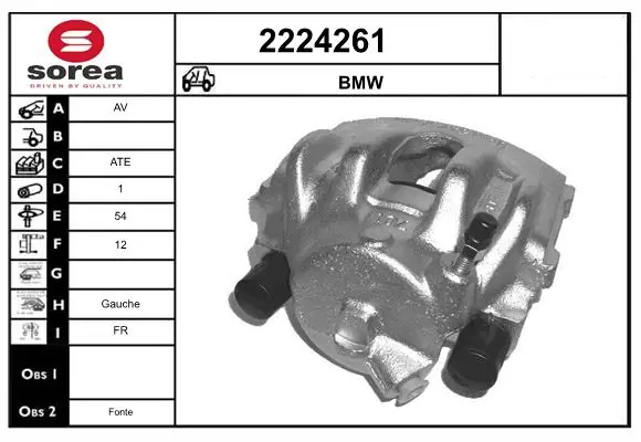 Brake Caliper 2224261