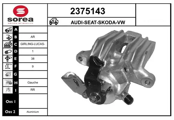 Brake Caliper 2375143