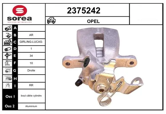 Brake Caliper 2375242