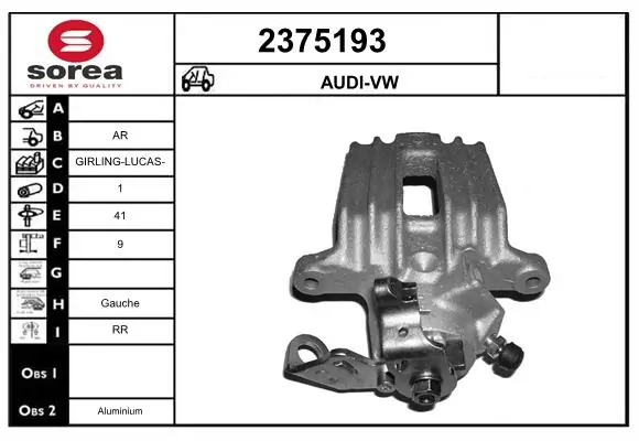 Brake Caliper 2375193